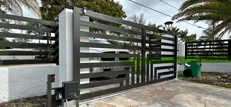 Automatic Driveway Gate Installation Huntington